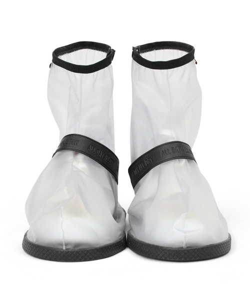 entre square(アントレスクエアー)の「bcl A/D2 シューズ レインカバー PVC XL ブラック×クリア(シューズ小物/雑貨・レディース・クリア・ONE SIZE)」の4枚目の写真