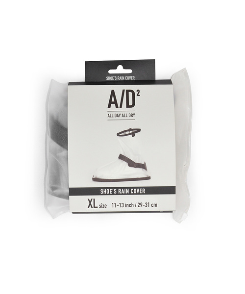 entre square(アントレスクエアー)の「bcl A/D2 シューズ レインカバー PVC XL ブラック×クリア(シューズ小物/雑貨・レディース・クリア・ONE SIZE)」の8枚目の写真