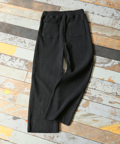 LOWRYS FARM(ローリーズファーム)の「セルフカットリブパンツ 837689(その他パンツ・キッズ・ブラック/ベージュ/アイボリー・SMALL/MEDIUM/LARGE)」の2枚目の写真