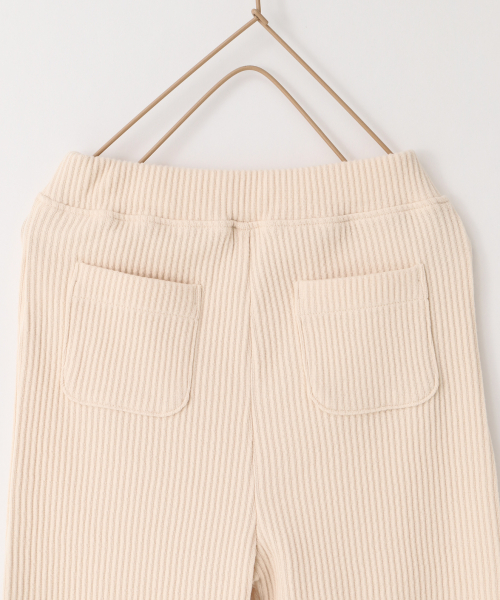 LOWRYS FARM(ローリーズファーム)の「セルフカットリブパンツ 837689(その他パンツ・キッズ・ブラック/ベージュ/アイボリー・SMALL/MEDIUM/LARGE)」の10枚目の写真