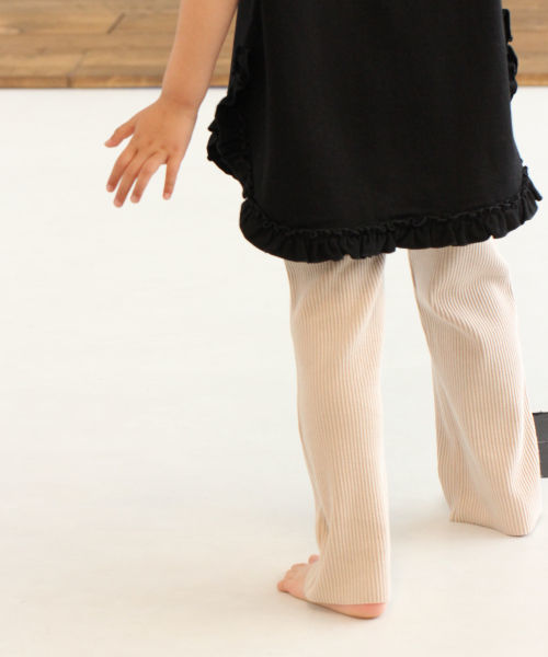 LOWRYS FARM(ローリーズファーム)の「セルフカットリブパンツ 837689(その他パンツ・キッズ・ブラック/ベージュ/アイボリー・SMALL/MEDIUM/LARGE)」の14枚目の写真