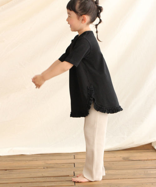 LOWRYS FARM(ローリーズファーム)の「セルフカットリブパンツ 837689(その他パンツ・キッズ・ブラック/ベージュ/アイボリー・SMALL/MEDIUM/LARGE)」の16枚目の写真