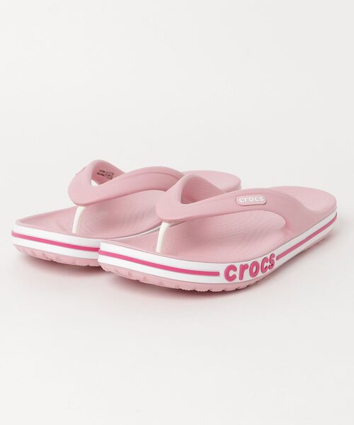 crocs�i�N���b�N�X�j�́u�o���o���h �t���b�v Bayaband Flip�i�r�[�`�T���_���j�v�b�s���N