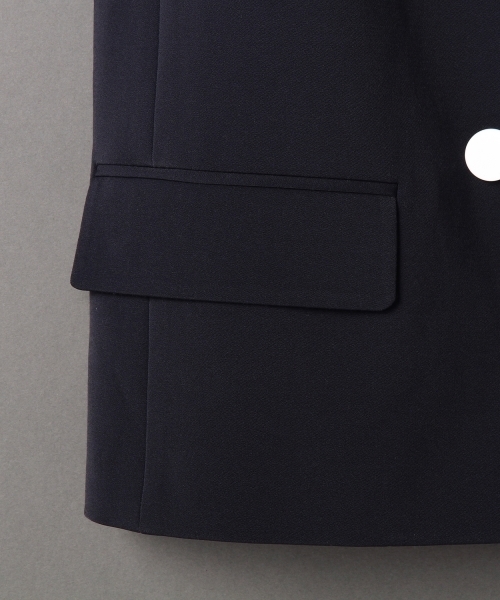 BEAUTY&YOUTH UNITED ARROWS（ビューティーアンドユースユナイテッドアローズ）の「＜6(ROKU)＞ DOUBLE 4B JACKET/ｼﾞｬｹｯﾄ　◆（テーラードジャケット・レディース・ネイビー・36/38）」の2枚目の写真