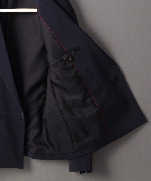 BEAUTY&YOUTH UNITED ARROWS（ビューティーアンドユースユナイテッドアローズ）の「＜6(ROKU)＞ DOUBLE 4B JACKET/ｼﾞｬｹｯﾄ　◆（テーラードジャケット・レディース・ネイビー・36/38）」の3枚目の写真