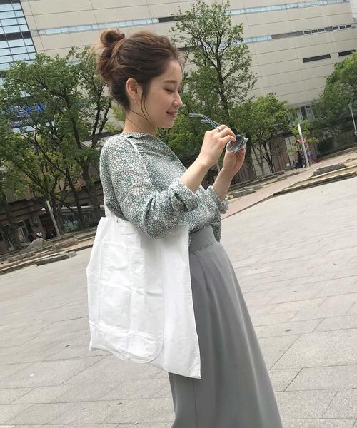 mar cielo.(マルシエロ)の「【mar cielo/マルシエロ】エコバッグ(白)(その他雑貨・キッズ・ホワイト・ONE SIZE)」の4枚目の写真