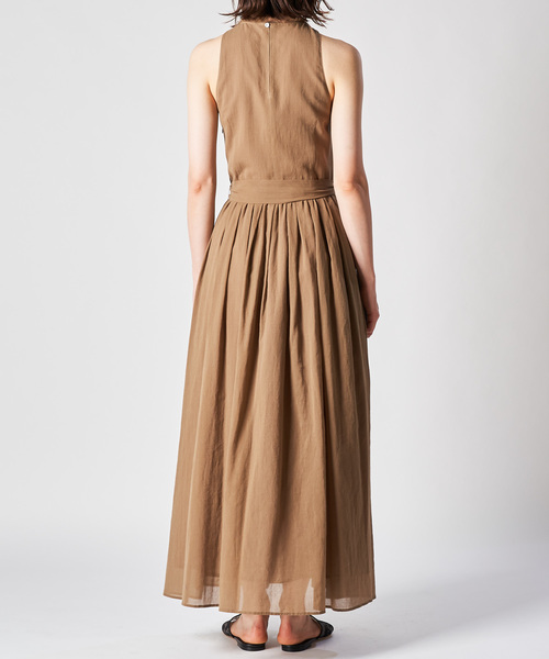 Whim Gazette★美品★コットンシフォンマキシワンピース Whim Gazette（ウィムガゼット）の「コットンシフォンマキシ