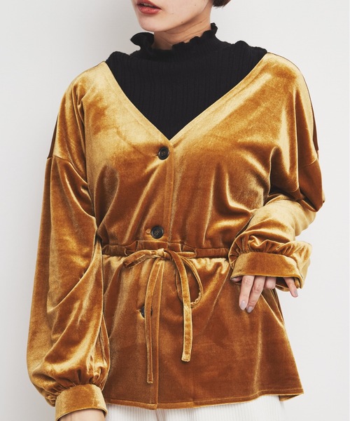 This Magic Moment 30 For 30 Online moment+（モーメントプラス）の「Vネックドロストブラウス（シャツ/ブラウス）」 - WEAR