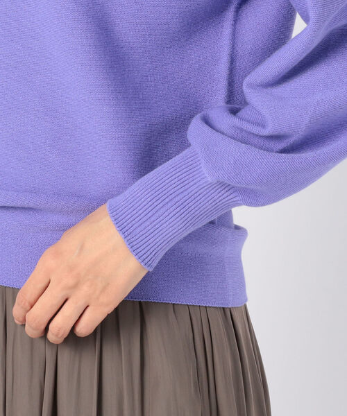 NOLLEY’S(ノーリーズ)の「ボートネックホールガーメントプルオーバーニット(ニット/セーター・レディース・ピンク/ブルー/アイボリー/ミント/ラベンダー・2)」の15枚目の写真