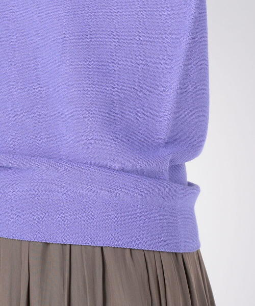 NOLLEY’S(ノーリーズ)の「ボートネックホールガーメントプルオーバーニット(ニット/セーター・レディース・ピンク/ブルー/アイボリー/ミント/ラベンダー・2)」の16枚目の写真