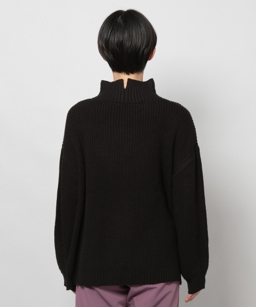 PAGEBOY(ページボーイ)の「アゼハイネックプルオーバー(ニット/セーター・レディース・モカ/オフホワイト/ブルー/ブラック・FREE)」の20枚目の写真