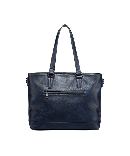 GUSCIO UOMO（グッシオ ウォーモ）の「【グッシオ ウォーモ】PUレザー　２WAYシンプルトートバッグ（ビジネスバッグ・メンズ・ブラック/ネイビー/ブラウン/グレー・FREE）」の7枚目の写真