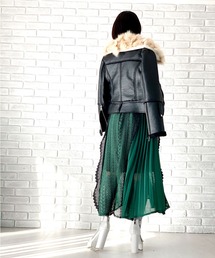 ナルシスファー付きジャケット ナルシスファー付きジャケット