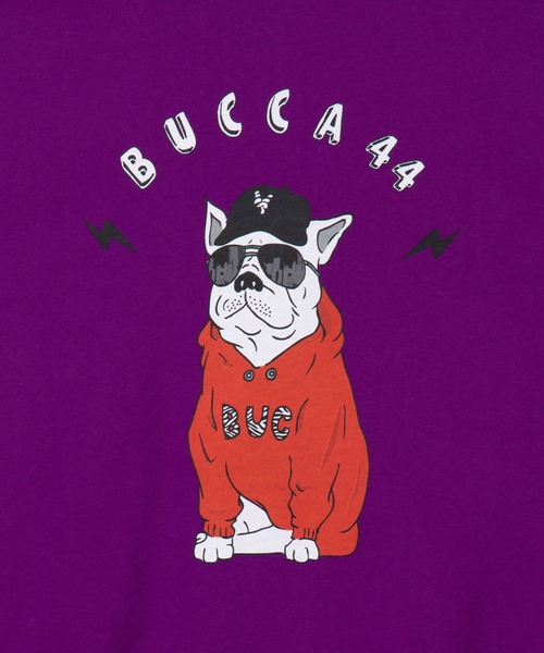 BUCCA 44（ブッカフォーティーフォー）の「【BUCCA 44】サングラスフレブルクルーネックスウェット（スウェット・メンズ・杢グレー/ホワイト/パープル・XXX-LARGE/XX-LARGE/MEDIUM/LARGE/X-LARGE）」の5枚目の写真