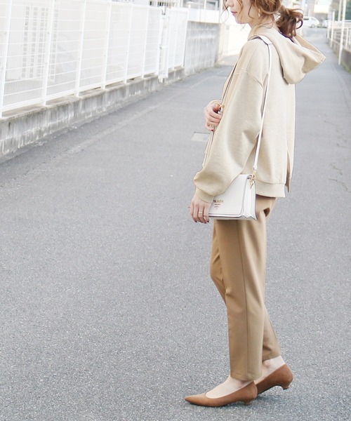 reca（レカ）の「バックスリットパーカー（パーカー・レディース・ブラック/オートミール/杢グレー/ブルー系その他/ラベンダー・M）」の21枚目の写真