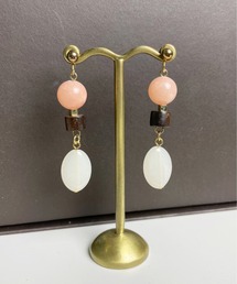 ミックスストーンピアス