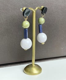 ミックスストーンピアス