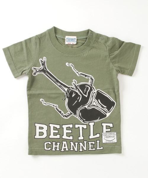 CHANNEL（チャンネル）の「CHANNEL 昆虫Ｔシャツ（Tシャツ/カットソー・キッズ・カーキ/ホワイト/ブラック系その他/レッド/ホワイト系その他2/ブラック/ブルー系その他/グレー系その他2/ホワイト系その他・130cm/100cm/80ｃｍ/140cm/110cm/90cm/120cm）」の7枚目の写真