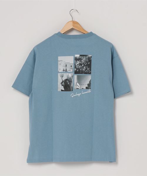 WEGO（ウィゴー）の「WEGO/アソートフォトプリントTシャツ（Tシャツ/カットソー・レディース・ホワイト/スミクロ/サックスブルー/グリーン系その他・FREE）」の6枚目の写真