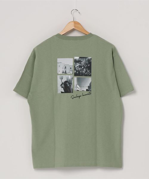 WEGO（ウィゴー）の「WEGO/アソートフォトプリントTシャツ（Tシャツ/カットソー・レディース・ホワイト/スミクロ/サックスブルー/グリーン系その他・FREE）」の7枚目の写真