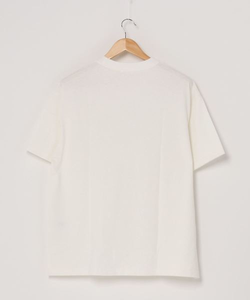 WEGO（ウィゴー）の「WEGO/アソートフォトプリントTシャツ（Tシャツ/カットソー・レディース・ホワイト/スミクロ/サックスブルー/グリーン系その他・FREE）」の5枚目の写真