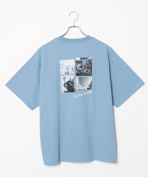 WEGO（ウィゴー）の「WEGO/アソートフォトプリントTシャツ（Tシャツ/カットソー・レディース・ホワイト/スミクロ/サックスブルー/グリーン系その他・FREE）」の9枚目の写真