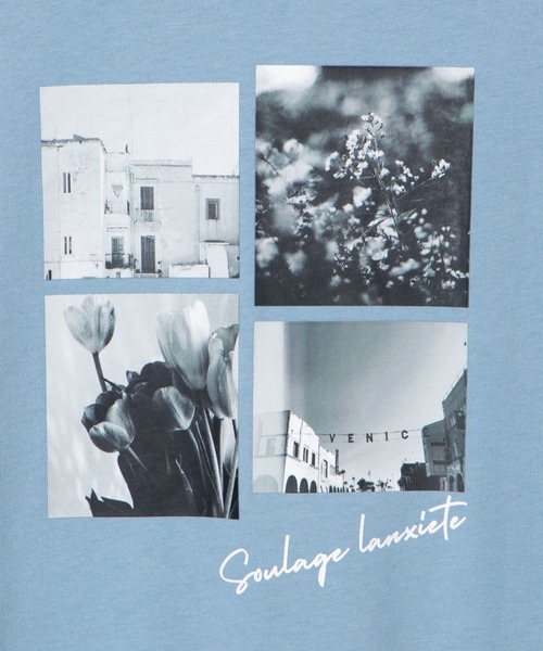 WEGO（ウィゴー）の「WEGO/アソートフォトプリントTシャツ（Tシャツ/カットソー・レディース・ホワイト/スミクロ/サックスブルー/グリーン系その他・FREE）」の11枚目の写真