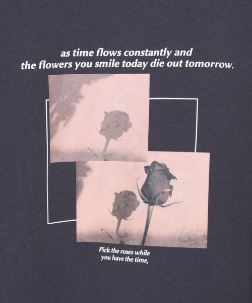 WEGO（ウィゴー）の「WEGO/アソートフォトプリントTシャツ（Tシャツ/カットソー・レディース・ホワイト/スミクロ/サックスブルー/グリーン系その他・FREE）」の15枚目の写真