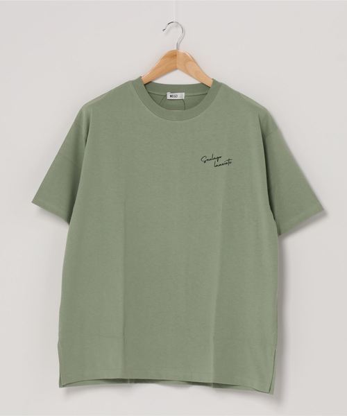 WEGO（ウィゴー）の「WEGO/アソートフォトプリントTシャツ（Tシャツ/カットソー・レディース・ホワイト/スミクロ/サックスブルー/グリーン系その他・FREE）」の21枚目の写真