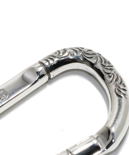 VIVIFY（ビビファイ）の「カラビナ/アラベスク/キーホルダー（キーホルダー・メンズ・シルバー・FREE）」の3枚目の写真