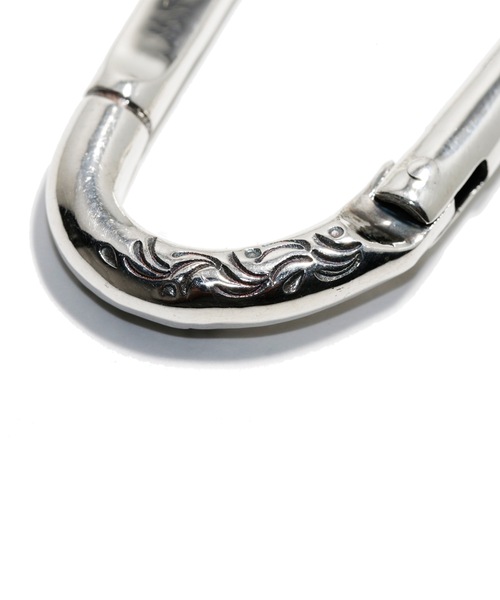 VIVIFY（ビビファイ）の「カラビナ/アラベスク/キーホルダー（キーホルダー・メンズ・シルバー・FREE）」の2枚目の写真