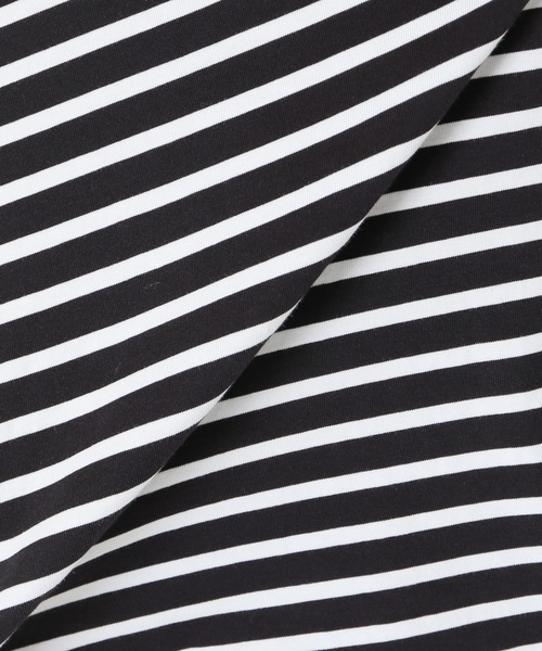 IENA（イエナ）の「ラウンドテールプルオーバー◆（Tシャツ/カットソー・レディース・ホワイト/ブラック系その他/カーキ・FREE）」の4枚目の写真