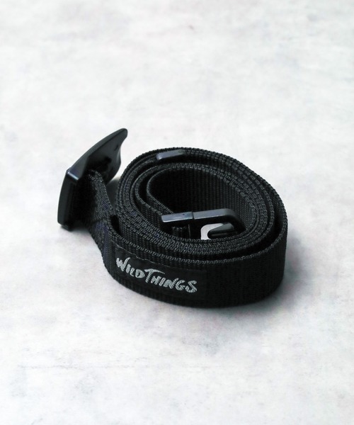 WILD THINGS（ワイルドシングス）の「【WILD THINGS】PP WEBBING BELT（ベルト・メンズ・ブラック/ブルー/グリーン/イエロー/パープル/ピンク/オリーブ/グレー/ネイビー/ダークグリーン/サンドベージュ・FREE）」の2枚目の写真