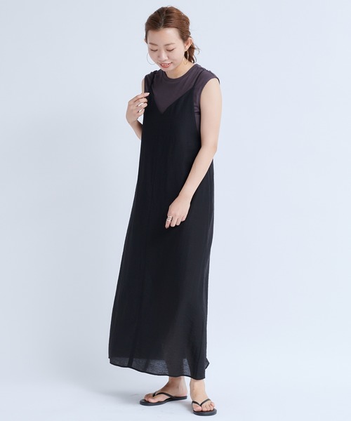 DouDou（ドゥドゥ）の「バックレースアップセットワンピースAW（ワンピース・レディース・レッド系その他/ベージュ/ブラック・FREE）」の21枚目の写真