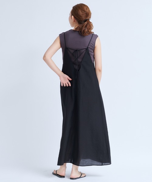 DouDou（ドゥドゥ）の「バックレースアップセットワンピースAW（ワンピース・レディース・レッド系その他/ベージュ/ブラック・FREE）」の17枚目の写真