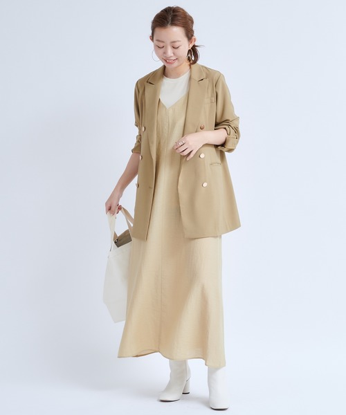 DouDou（ドゥドゥ）の「バックレースアップセットワンピースAW（ワンピース・レディース・レッド系その他/ベージュ/ブラック・FREE）」の9枚目の写真