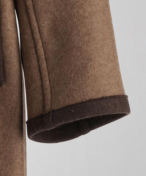 LOEFF（ロエフ）の「＜LOEFF（ロエフ）＞ フェルト ノーカラー コート 