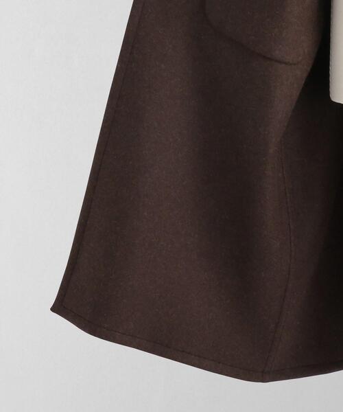 LOEFF（ロエフ）の「＜LOEFF（ロエフ）＞ フェルト ノーカラー コート 