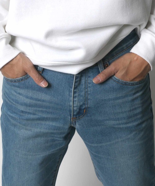 EDWIN（エドウィン）の「JEANISM EDWIN/エドウィン STRETCH LOOSE STRAIGHT ストレッチ デニムパンツ ルーズストレート（デニムパンツ・メンズ・ダークインディゴブルー/インディゴブルー/ライトインディゴブルー/ライトブルー/ブルー系その他2/ブルー系その他・36inch/33inch/29inch/34inch/30inch/31inch/32inch）」の11枚目の写真