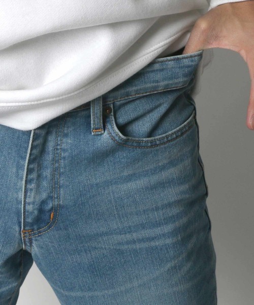 EDWIN（エドウィン）の「JEANISM EDWIN/エドウィン STRETCH LOOSE STRAIGHT ストレッチ デニムパンツ ルーズストレート（デニムパンツ・メンズ・ダークインディゴブルー/インディゴブルー/ライトインディゴブルー/ライトブルー/ブルー系その他2/ブルー系その他・36inch/33inch/29inch/34inch/30inch/31inch/32inch）」の12枚目の写真
