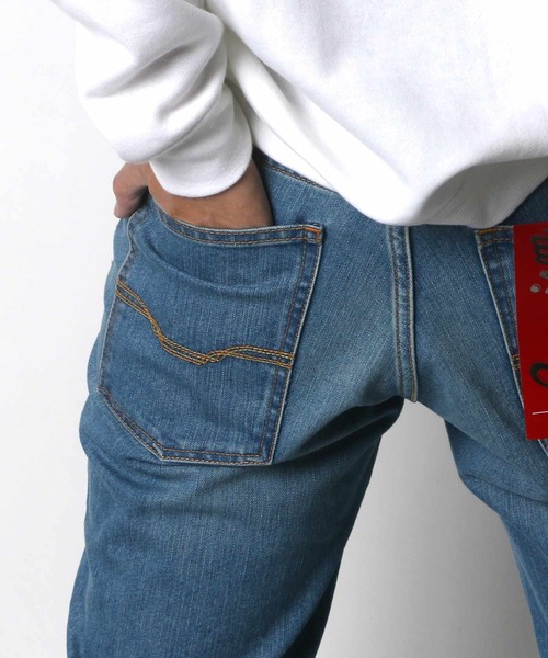 EDWIN（エドウィン）の「JEANISM EDWIN/エドウィン STRETCH LOOSE STRAIGHT ストレッチ デニムパンツ ルーズストレート（デニムパンツ・メンズ・ダークインディゴブルー/インディゴブルー/ライトインディゴブルー/ライトブルー/ブルー系その他2/ブルー系その他・36inch/33inch/29inch/34inch/30inch/31inch/32inch）」の13枚目の写真