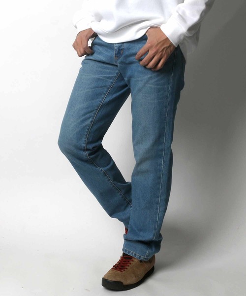 EDWIN（エドウィン）の「JEANISM EDWIN/エドウィン STRETCH LOOSE STRAIGHT ストレッチ デニムパンツ ルーズストレート（デニムパンツ・メンズ・ダークインディゴブルー/インディゴブルー/ライトインディゴブルー/ライトブルー/ブルー系その他2/ブルー系その他・36inch/33inch/29inch/34inch/30inch/31inch/32inch）」の7枚目の写真