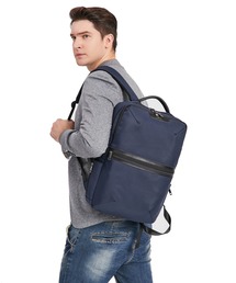 GUSCIO UOMO | 【グッシオ ウォーモ】革付属ナイロンビジネスリュック 高密度ナイロン 通勤通学(バックパック/リュック)