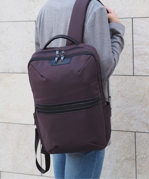GUSCIO UOMO(グッシオ ウォーモ)の「【グッシオ ウォーモ】革付属リュックサック(バックパック/リュック・メンズ・ブラック/ダークブラウン/ネイビー・FREE)」の15枚目の写真