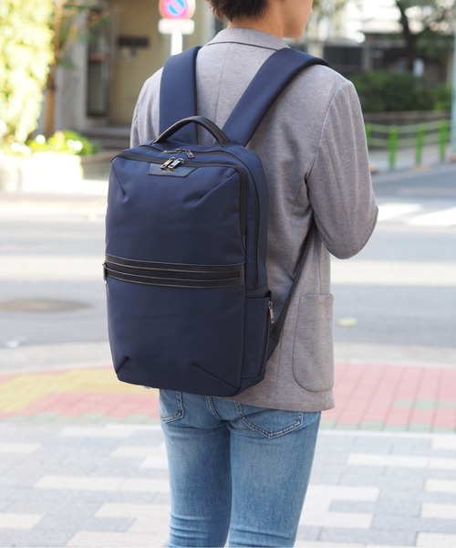 GUSCIO UOMO(グッシオ ウォーモ)の「【グッシオ ウォーモ】革付属リュックサック(バックパック/リュック・メンズ・ブラック/ダークブラウン/ネイビー・FREE)」の20枚目の写真