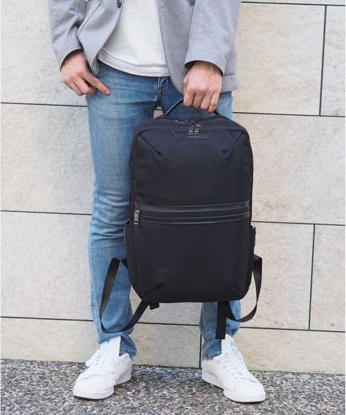 GUSCIO UOMO(グッシオ ウォーモ)の「【グッシオ ウォーモ】革付属リュックサック(バックパック/リュック・メンズ・ブラック/ダークブラウン/ネイビー・FREE)」の18枚目の写真