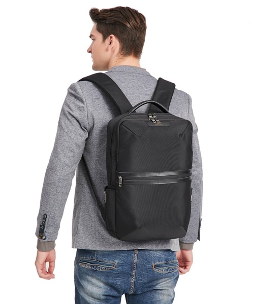 GUSCIO UOMO(グッシオ ウォーモ)の「【グッシオ ウォーモ】革付属リュックサック(バックパック/リュック・メンズ・ブラック/ダークブラウン/ネイビー・FREE)」の22枚目の写真