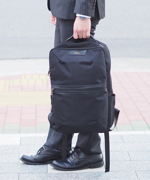 GUSCIO UOMO(グッシオ ウォーモ)の「【グッシオ ウォーモ】革付属リュックサック(バックパック/リュック・メンズ・ブラック/ダークブラウン/ネイビー・FREE)」の21枚目の写真