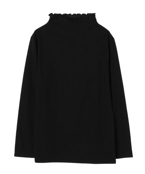 Green　Parks（グリーンパークス）の「ジャガードハイネックカットインナー＊（タンクトップ・レディース・ライトグレー/ブラック/オフホワイト/ライトベージュ・FREE）」の11枚目の写真