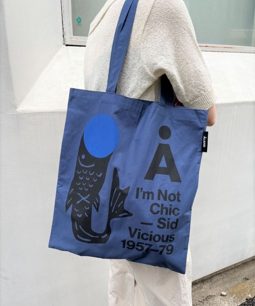ALAND NEW FISH ECO BAG CHARCOAL main image 1